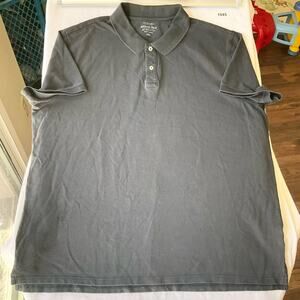 Sonoma Life + Style Men’s Short Sleeve Polo Shirt Size 2XL, Gray, Plus Size XXL